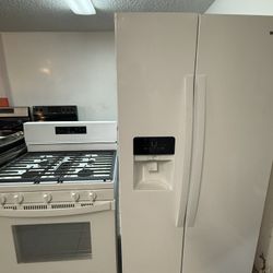 Whirlpool Refrigerator And Whirlpool Gas Stove 