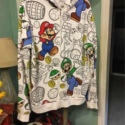 Mario hooded jacket, size medium, like new, Ghent