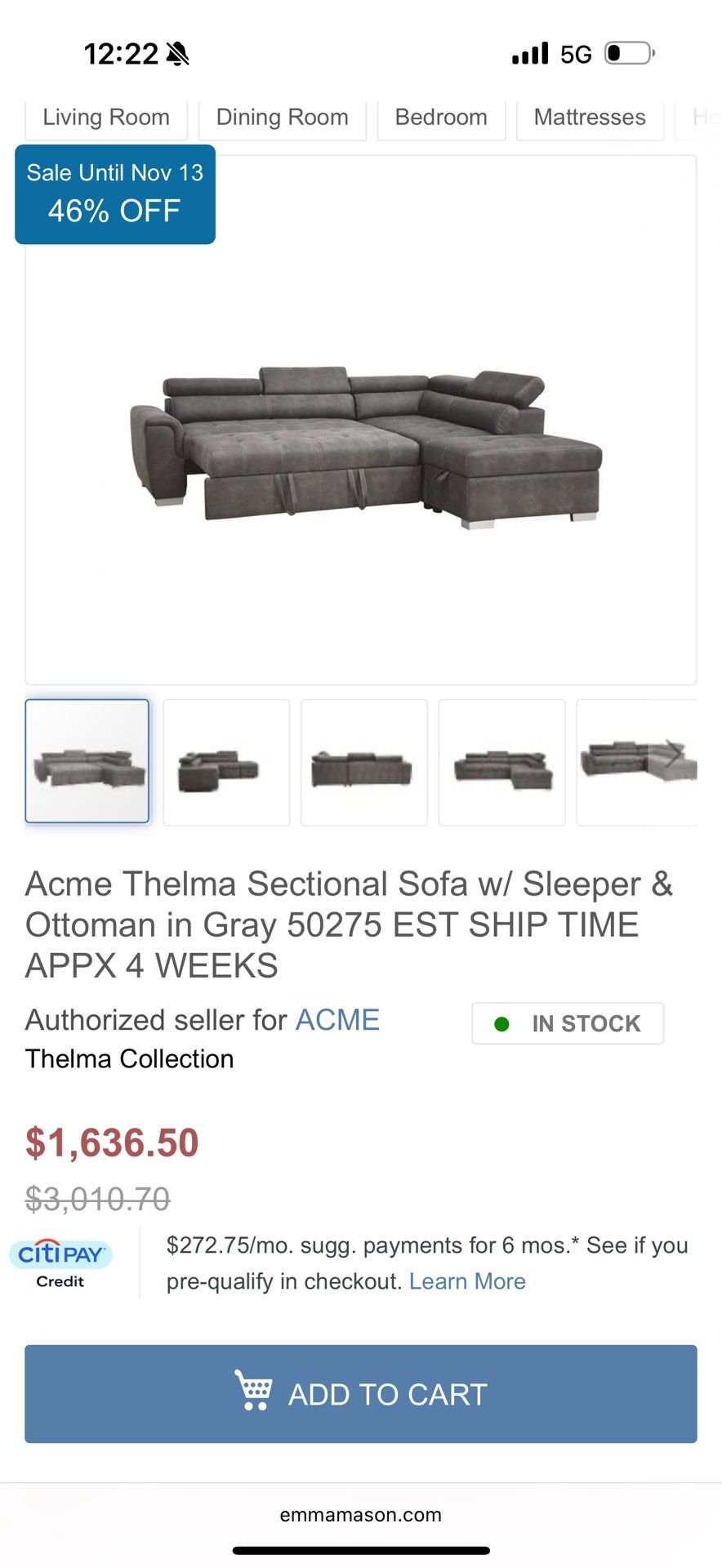 L Shape Sofa Sleeper