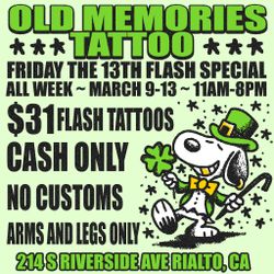 Friday the 13th Tattoos