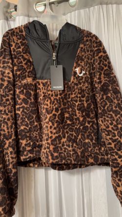 True religion cheetah hoodie size 3xl women’s