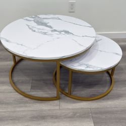Round coffee table 