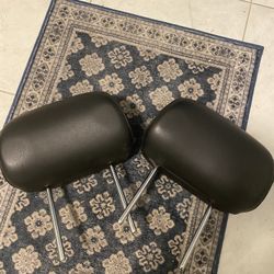 Auto Headrests Black In Very Good Cond. Honda Nissan Universal 🚗 Mount