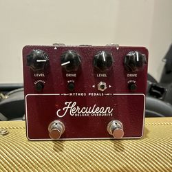 Mythos Pedals Herculean Deluxe Dual Overdrive Guitar Pedal