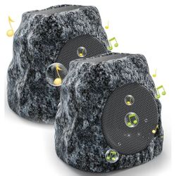 Outdoors Rock Speakers (2 PK) (NEW)