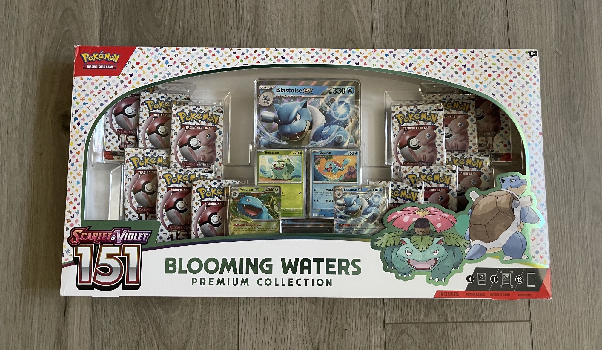 Pokémon Scarlet & Violet 151 Blooming Waters Premium Collection Box NEW/SEALED
