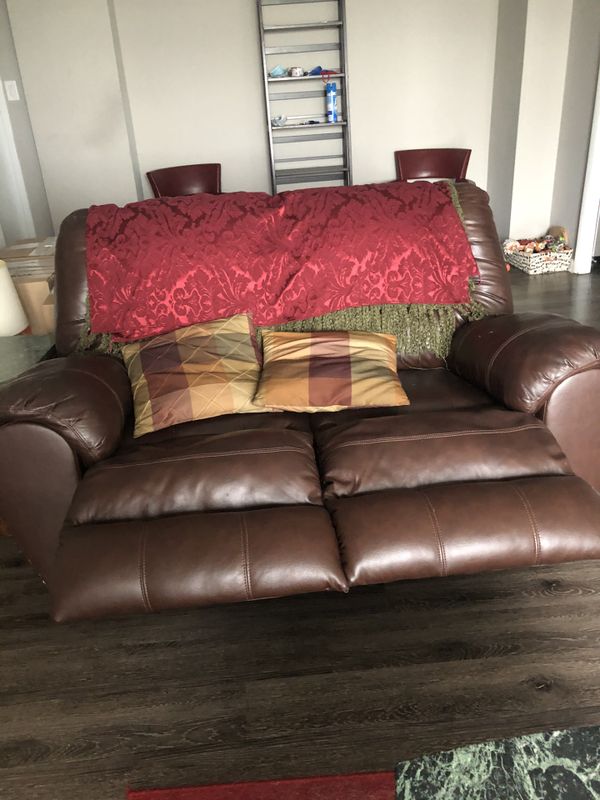 Ashley Leather Reclining Sofa & Loveseat for Sale in Alexandria, VA