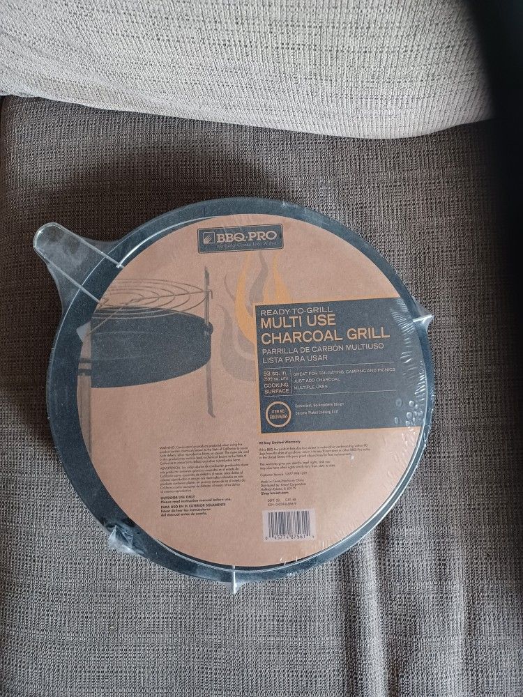 BBQ PRO CHARCOL GRILL,NEW