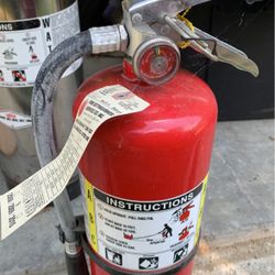 Amerex  A B C Fire Extinguisher 