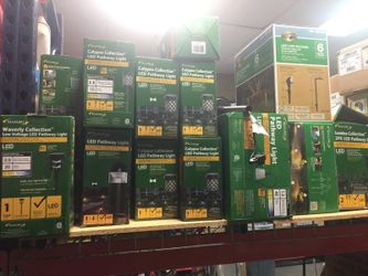 Led path lights wired