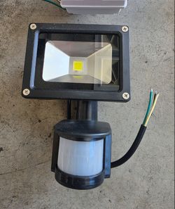 New Led security motion sensor light hard wire