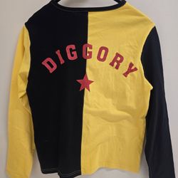Harry Potter - Cedric Diggory Triwizard Tournament Jersey Long Sleeve Adult Small 