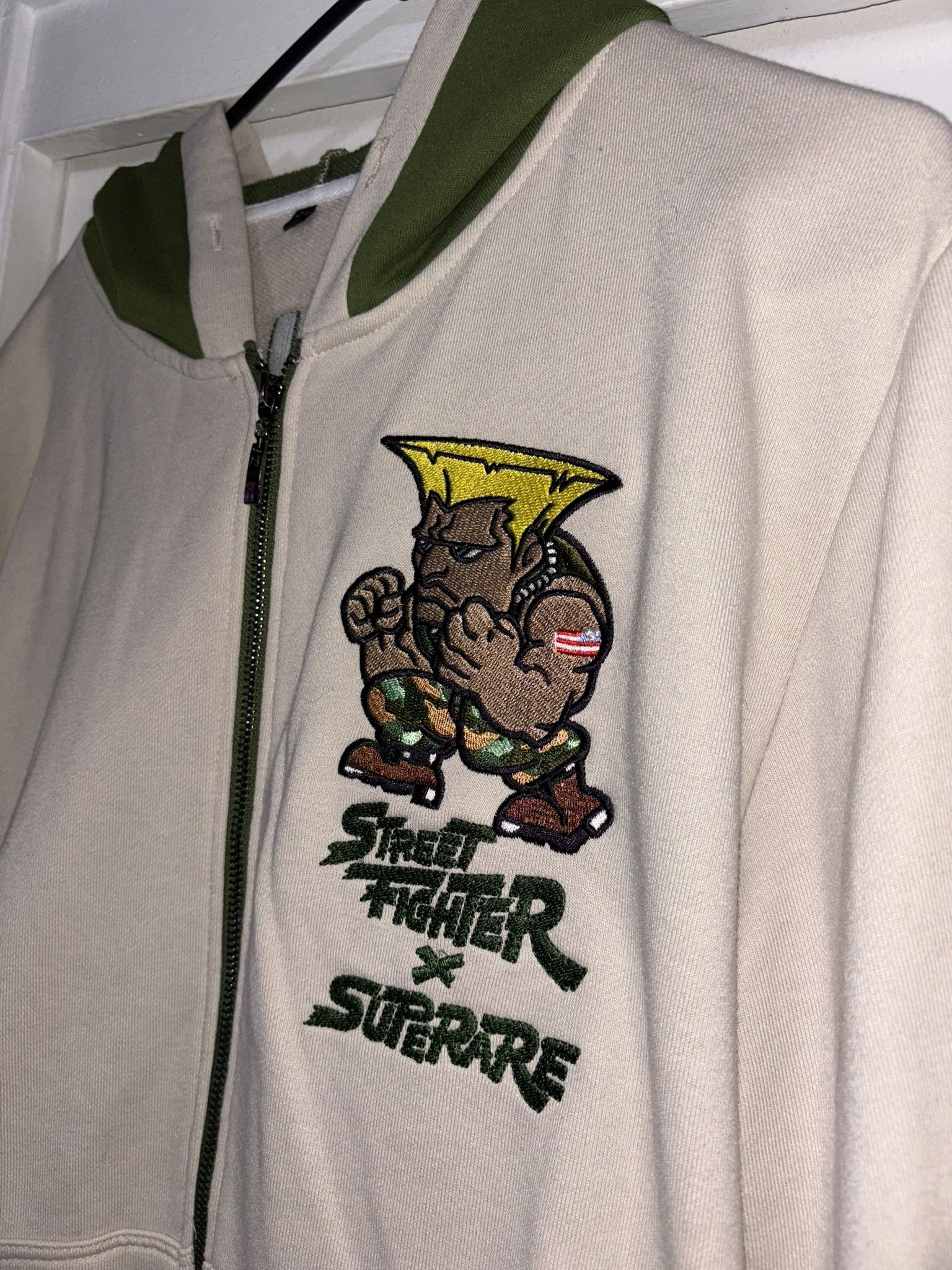 Street Fighter “Guile” Zipper Hoodie Jacket