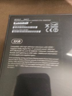 Apple TV 32GB Sealed