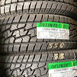 LT 265 70 17 All Terrain Tires Set 