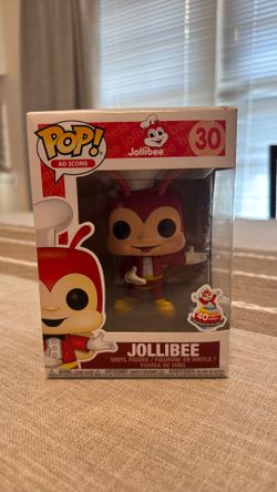 Funko Pop Ad Icons Jollibee #30 40th Anniversary Vaulted