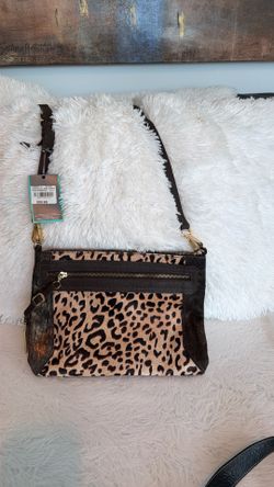 Women  crossbody handbag leopard