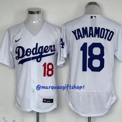 Men's Yamamoto Dodgers Jersey (Medium)
