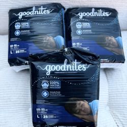 Goodnights Diapers Size Large 