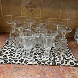 9- Vintage Tulip Sundae Glasses
