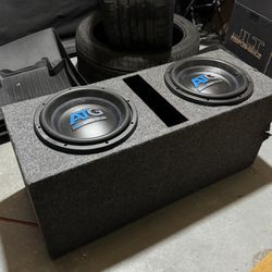 ATG Subwoofer , 2   12’ Subs With Wiring 