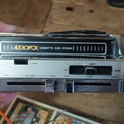 Vintage Car Cassette Radio Player