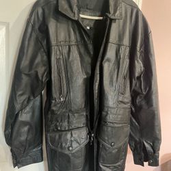Women’s Black Leather Jacket 