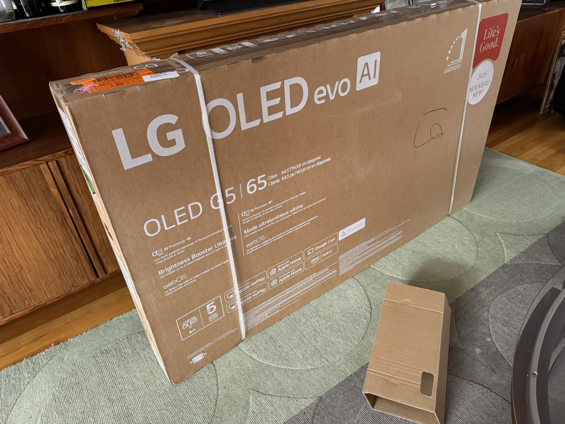 LG 65in G5 165hz 4K OLED TV
