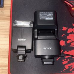 Two sony flashes 