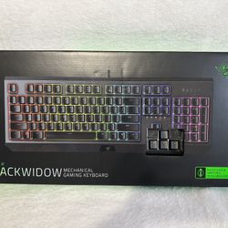 New Razer BlackWidow Mechanical Keyboard 