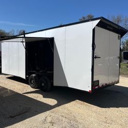 8.5 X 24ft Plus V Nose Enclosed Trailer 