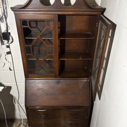 Vintage Style Secretary Desk
