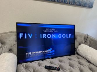 Televisor Hisense Smart TV Roku de 50 Pulgadas con Control Remoto – Excelente Estado