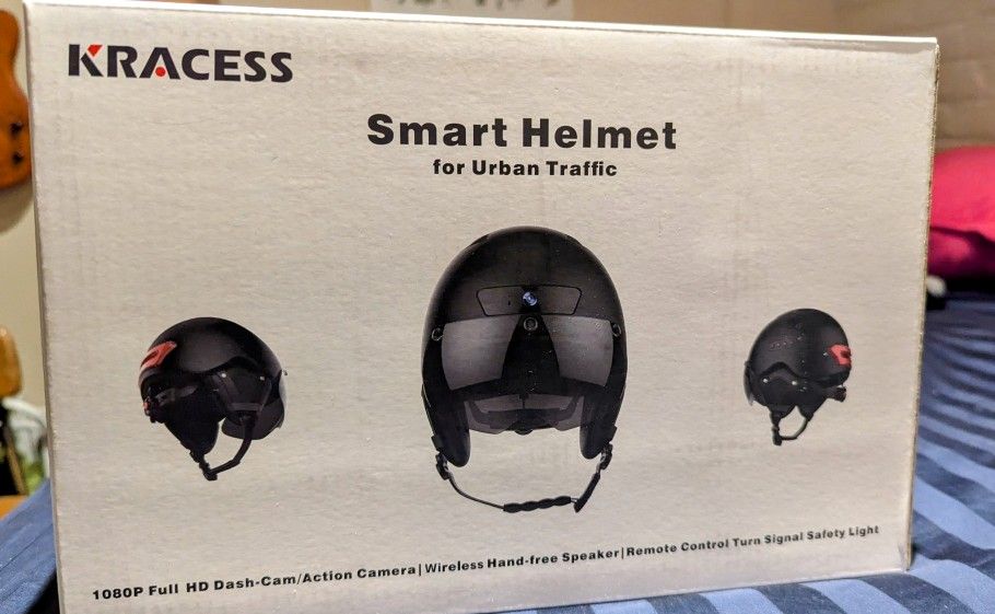 Smart Bicycle Helmet By Kracess
