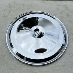 Chrome, air cleaner cover