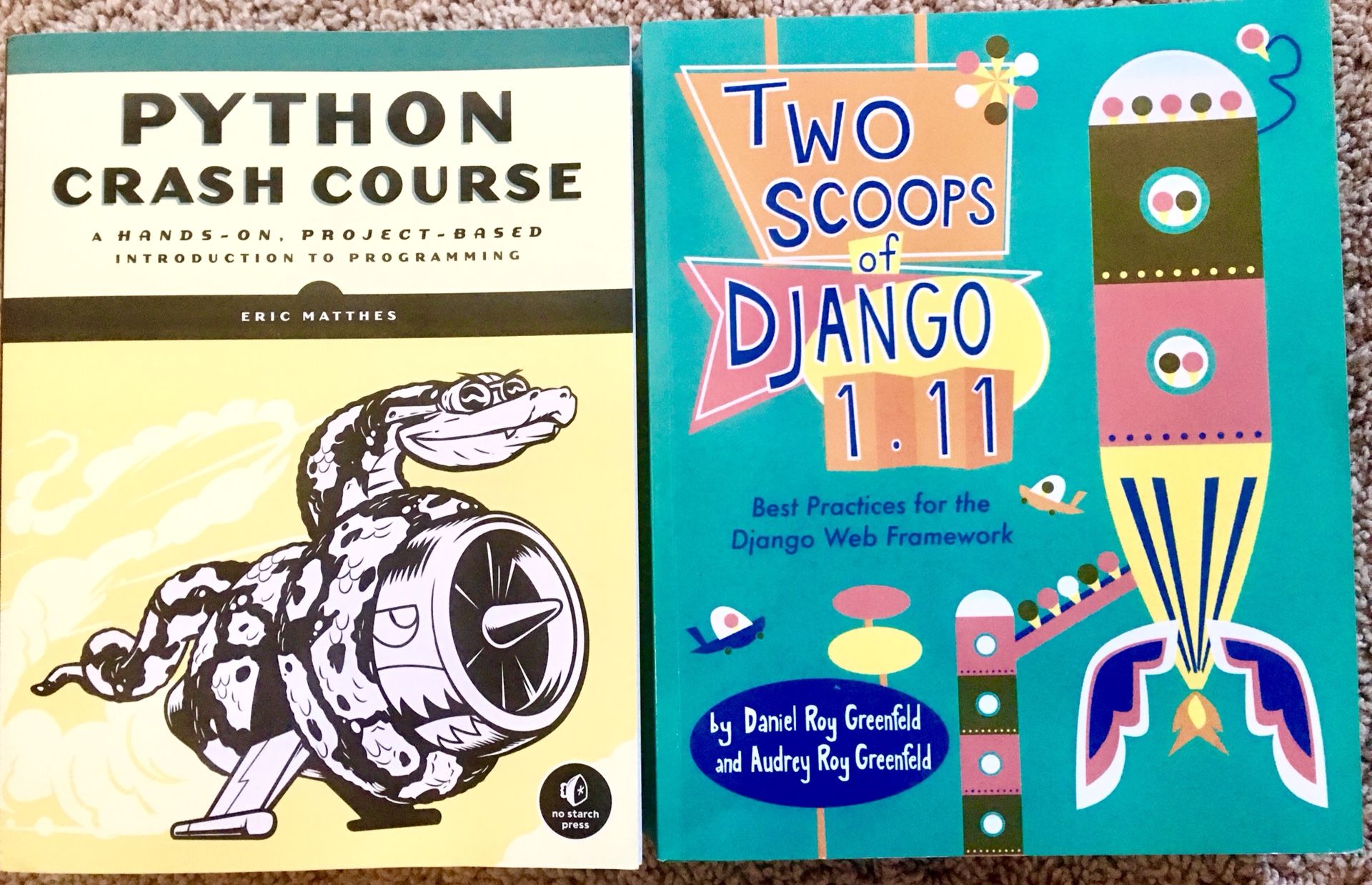 Python and Django Textbooks