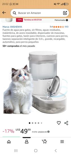 Cat Water fountain
