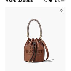 Marc Jacob Leather Bucket Bag 