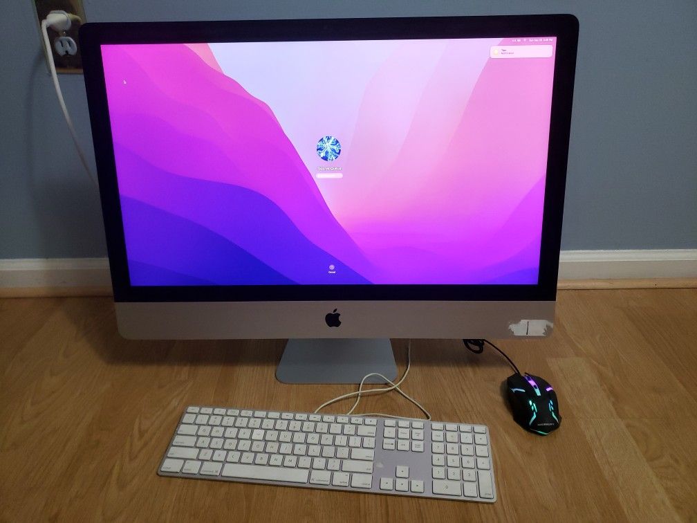 Apple iMac Retina 5k, 27" screen 2TB
