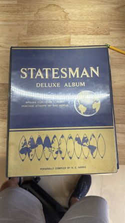 Stamp collection created in the 60’s