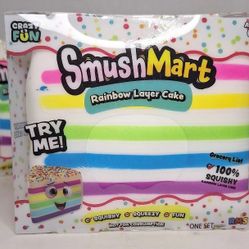 SmushMart Rainbow Layer Cake *rare*