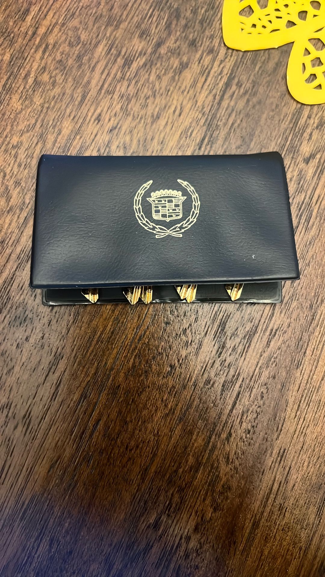 Vintage 1965 Cadillac Gold Key Set & Manual