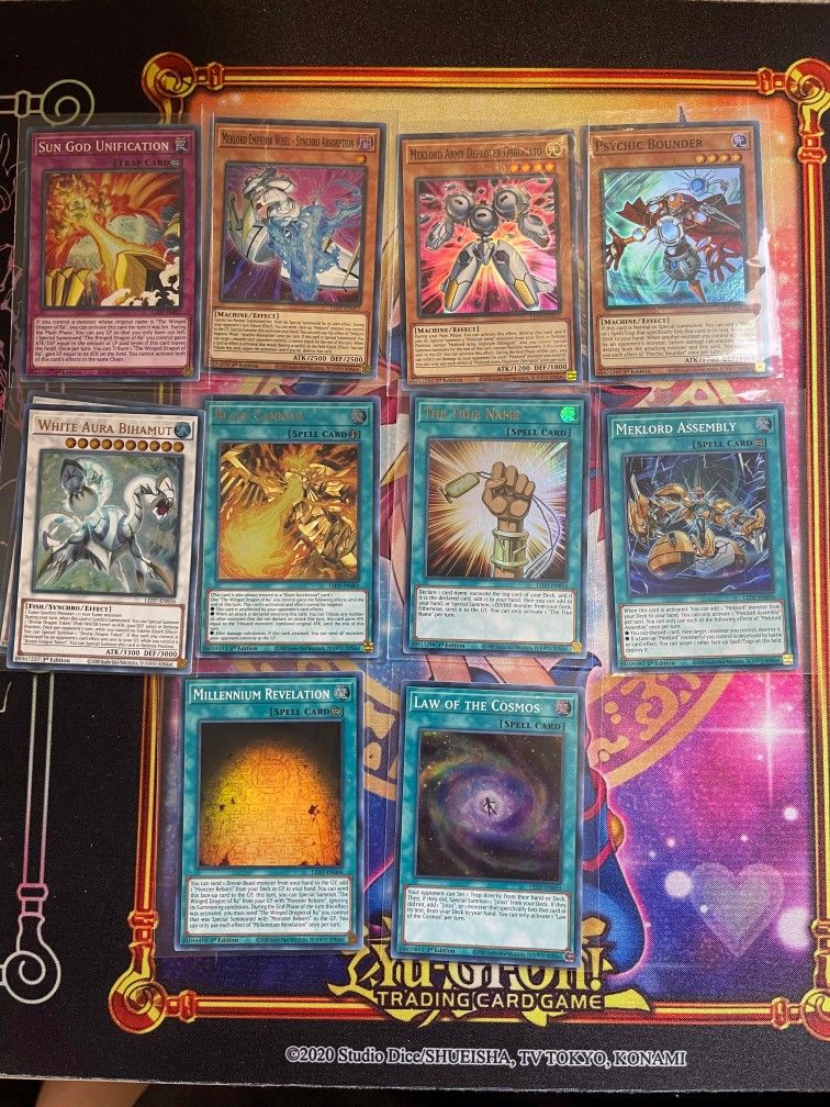 YuGiOh! Rage Of Ra 11 Card Lot 1st ED NM