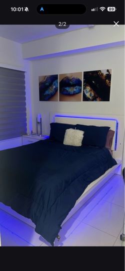 Queen bed