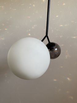 Brand new in box black lamp / ceiling light from house doctor