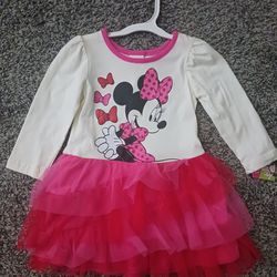 Brand New Girl's Minnie Mouse Dress Size 18 Months