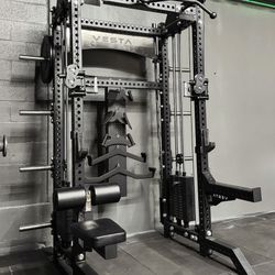 Vesta Fitness PRO SERIES Ultimate Half Rack Functional Trainer/Gym Equipment/ Home Gym/ Fitness/ FREE DELIVERY đźšš
