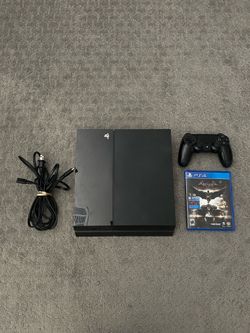 PS4 w/ controller + game + cables