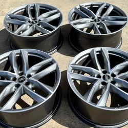 17-21 AUDI Q7 RS SQ7 S-LINE 21" WHEELS RIMS OEM 4M0601025T SET OF 4 ORIGINAL