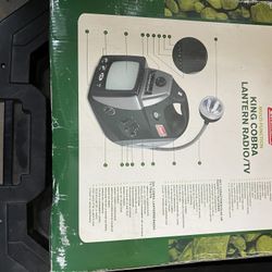 Coleman King Cobra Lantern Radio Tv  